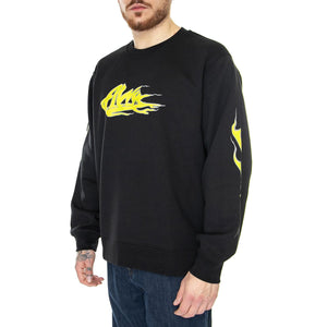 Alva Skates Crew Black - Felpa Girocollo Uomo Nera VN00061GBLK1  VANS 