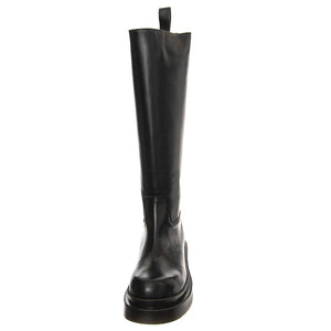 T BOOT 20 GREASY BLACK - Stivali Alti Donna Neri BTSTBOOT20-BKG . MR BOOTS 