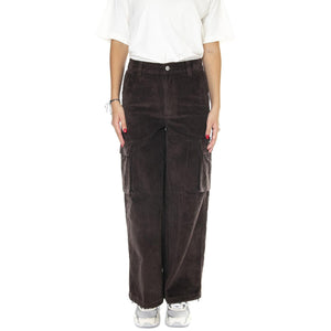 Andrea Baggy Cargo Pant Java Brown - Pantaloni Donna Marroni 242020100-JVA  OBEY 