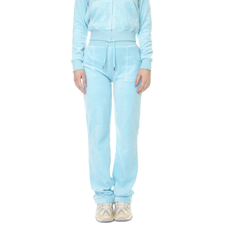 Cotton Rich Del Ray Pocket Pant Petit Four - Pantaloni Sportivi Donna Blu JUCJCCB221003-PET  JUICY COUTURE 