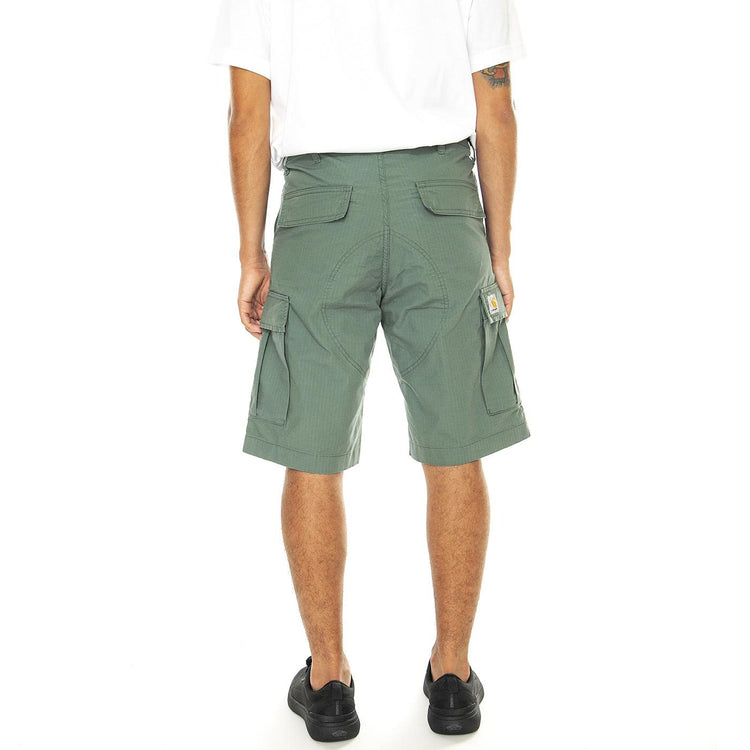 Regular Cargo Short Duck Green rinsed - Bermuda Cargo Uomo Verdi I028246.29N02  CARHARTT WIP 