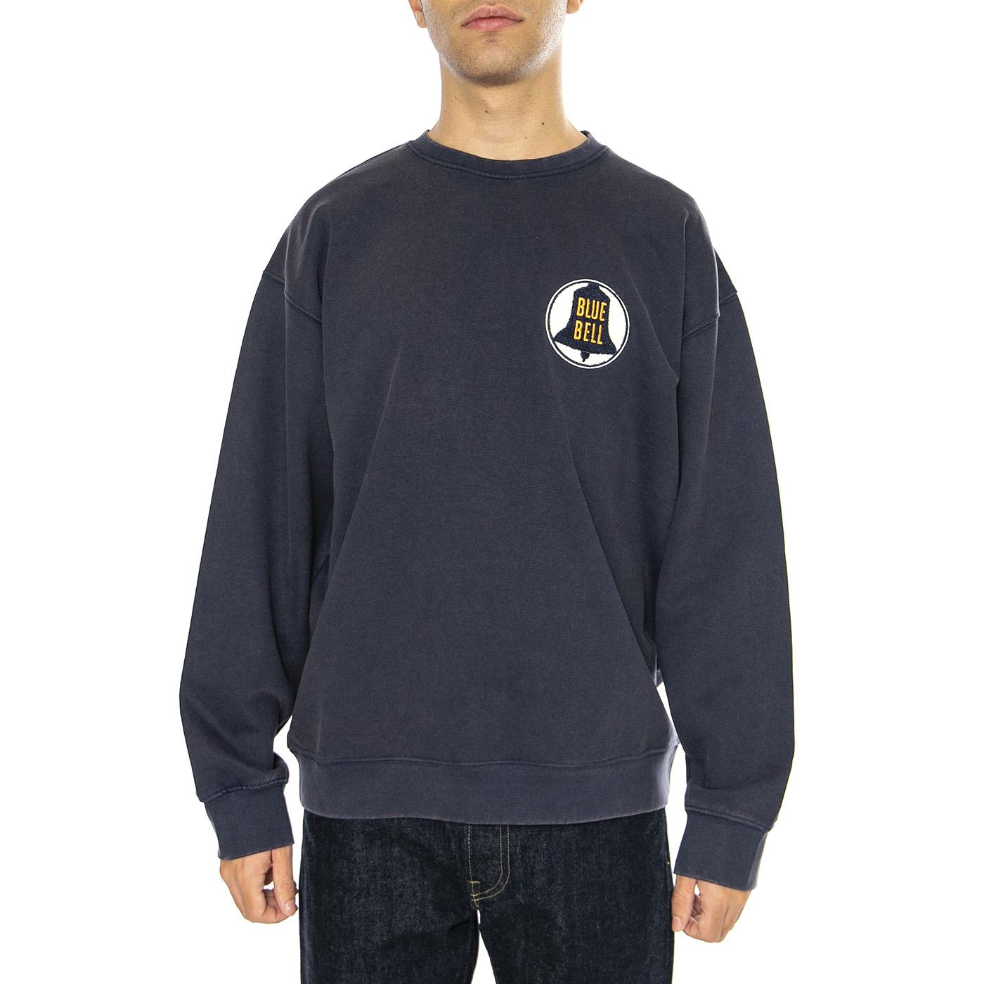 Sweatshirt Navy - Felpa Uomo Blu 112357739-BLUE  WRANGLER 