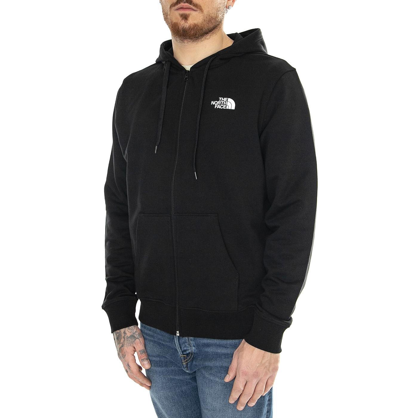 Men's Open Gate Fzhood Light-Eu - Felpa con Cappuccio Uomo Nera NF00CEP7JK31  THE NORTH FACE 