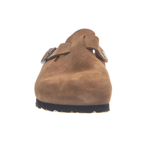 Boston SFB Dark Tea, Suede Leather - Sandali Uomo Marroni 1030861 DRT BIRKENSTOCK 