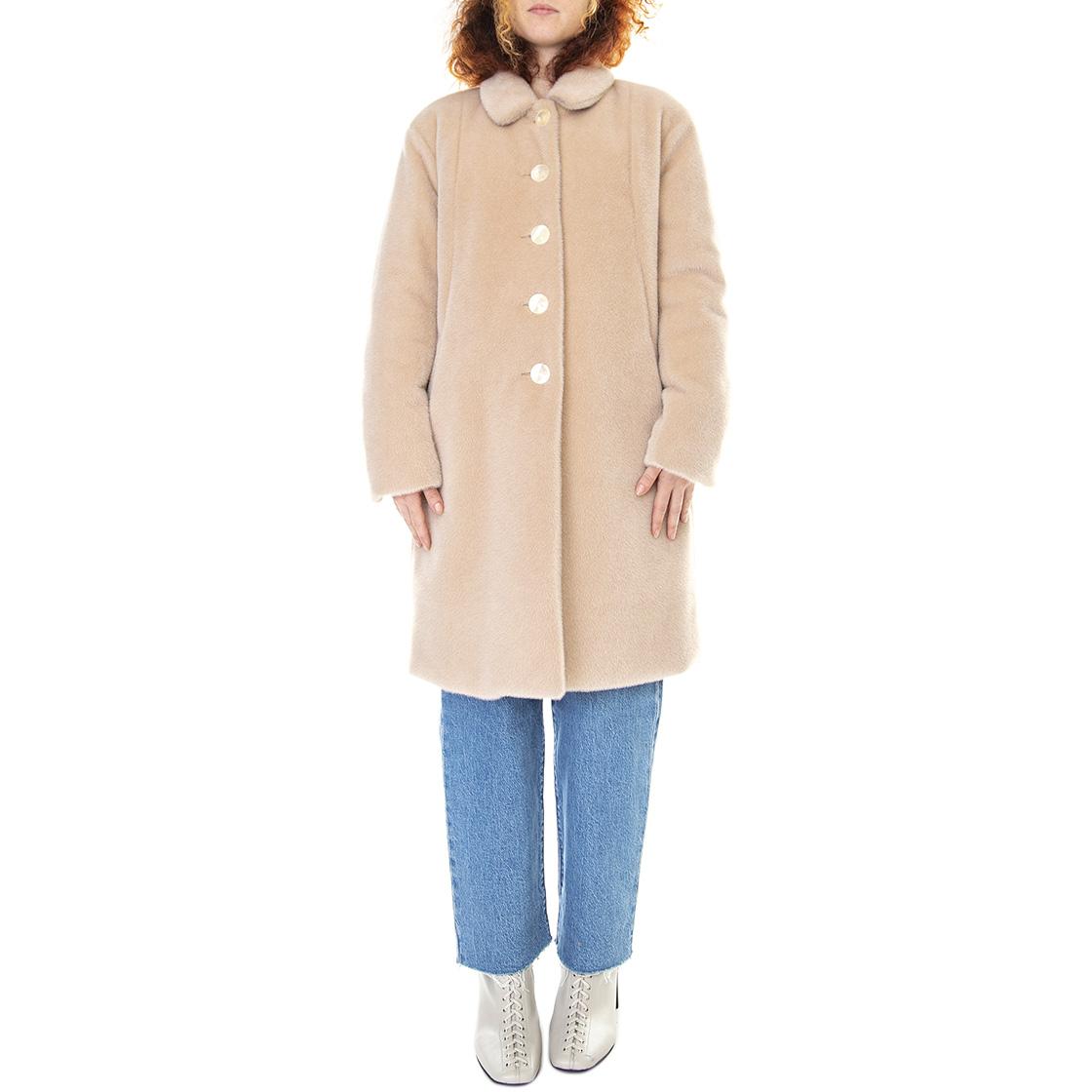 Coat 021SD35006 - Cappotto Donna Rosa / Champagne 021SD35006 -S2285 . ALESSIA SANTI 
