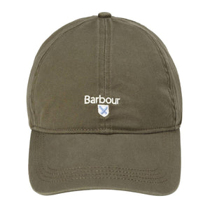 Cascade Sports Cap Olive - Cappellino con Visiera Verde MHA0274OL51  BARBOUR 