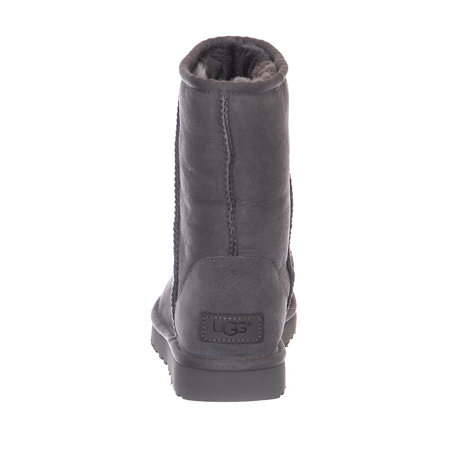 W' Classic Short II Grey Boots UGSCLSGY1016223W  UGG 