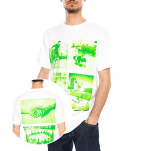 Skateistan / Obey Child Photo Tee White - Maglietta Girocollo Uomo Bianca 165264404 WHT OBEY 