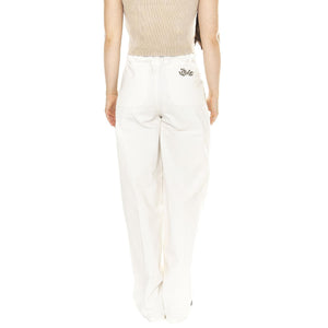Obey Eugene Utility Pant Unbleached - Pantaloni Donna Bianchi 242020108-UBL  OBEY 