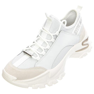Medusa - Scarpe Stringate Profilo Basso Donna Bianche SMPMEDUSA-WHT  STEVE MADDEN 