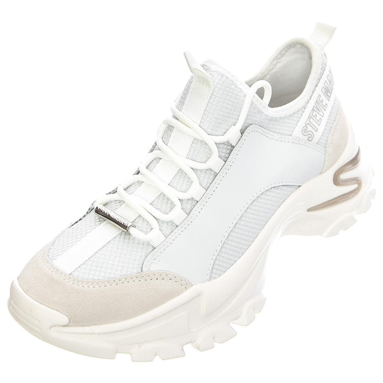 Medusa - Scarpe Stringate Profilo Basso Donna Bianche SMPMEDUSA-WHT  STEVE MADDEN 