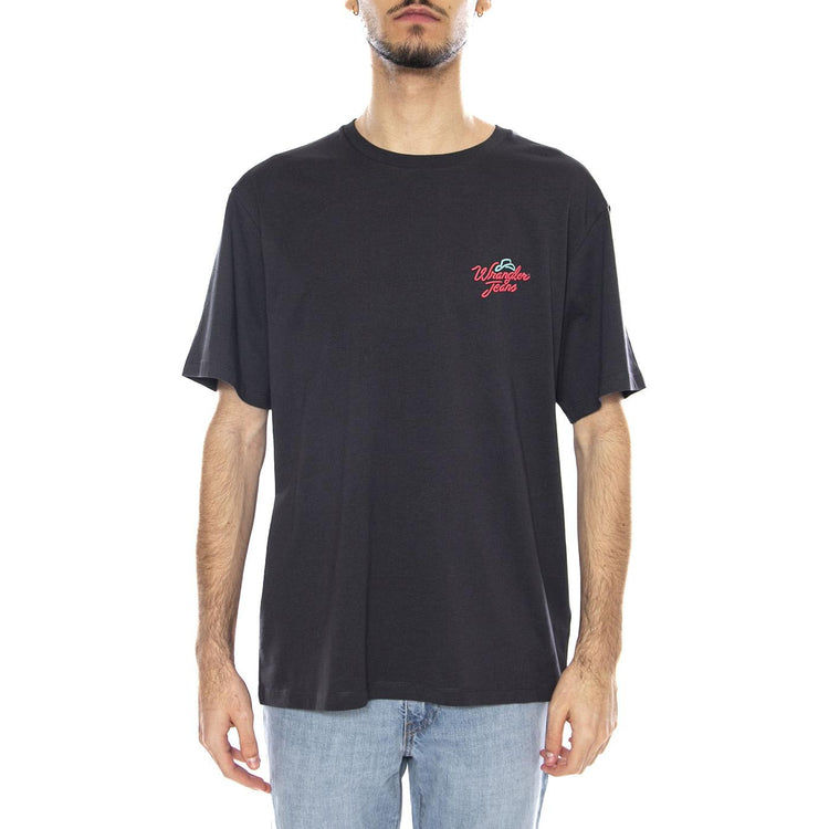 Graphic Tee -- Maglietta Uomo Faded Black Nera 112371486 . WRANGLER 