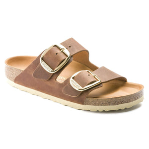 Arizona Big Buckle Sandals - Cognac - Sandali Donna Marroni - Calzata Normale 1011073  BIRKENSTOCK 