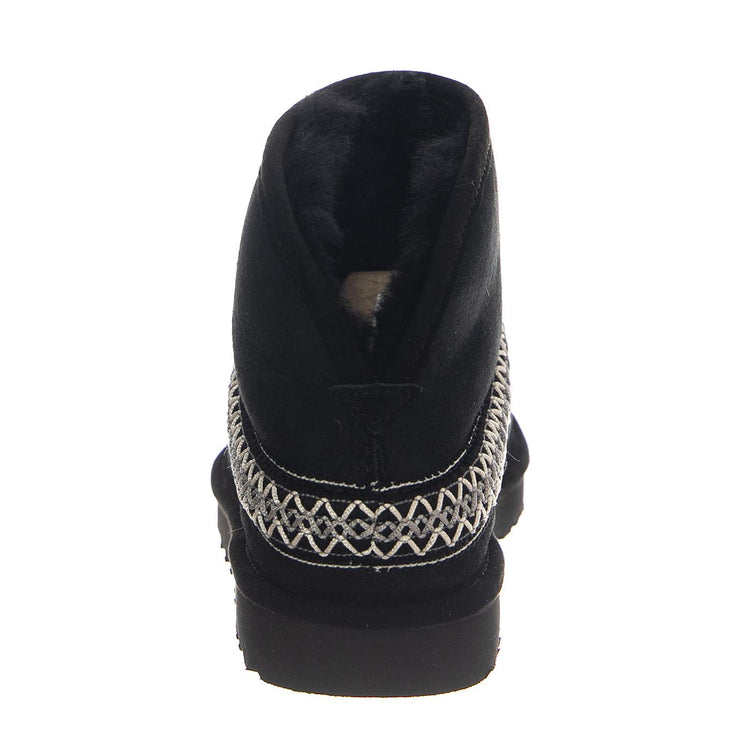 W Classic Mini Crescent Black - Stivali Donna Neri UGSCLMCRBLK1158262W  UGG 