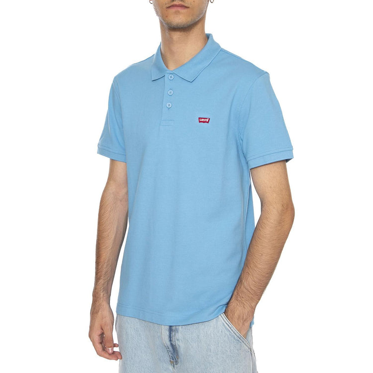 Levi's®Polo Droit Piqué Stretch - Polo Uomo Azzurra 35883-0181  LEVIS 