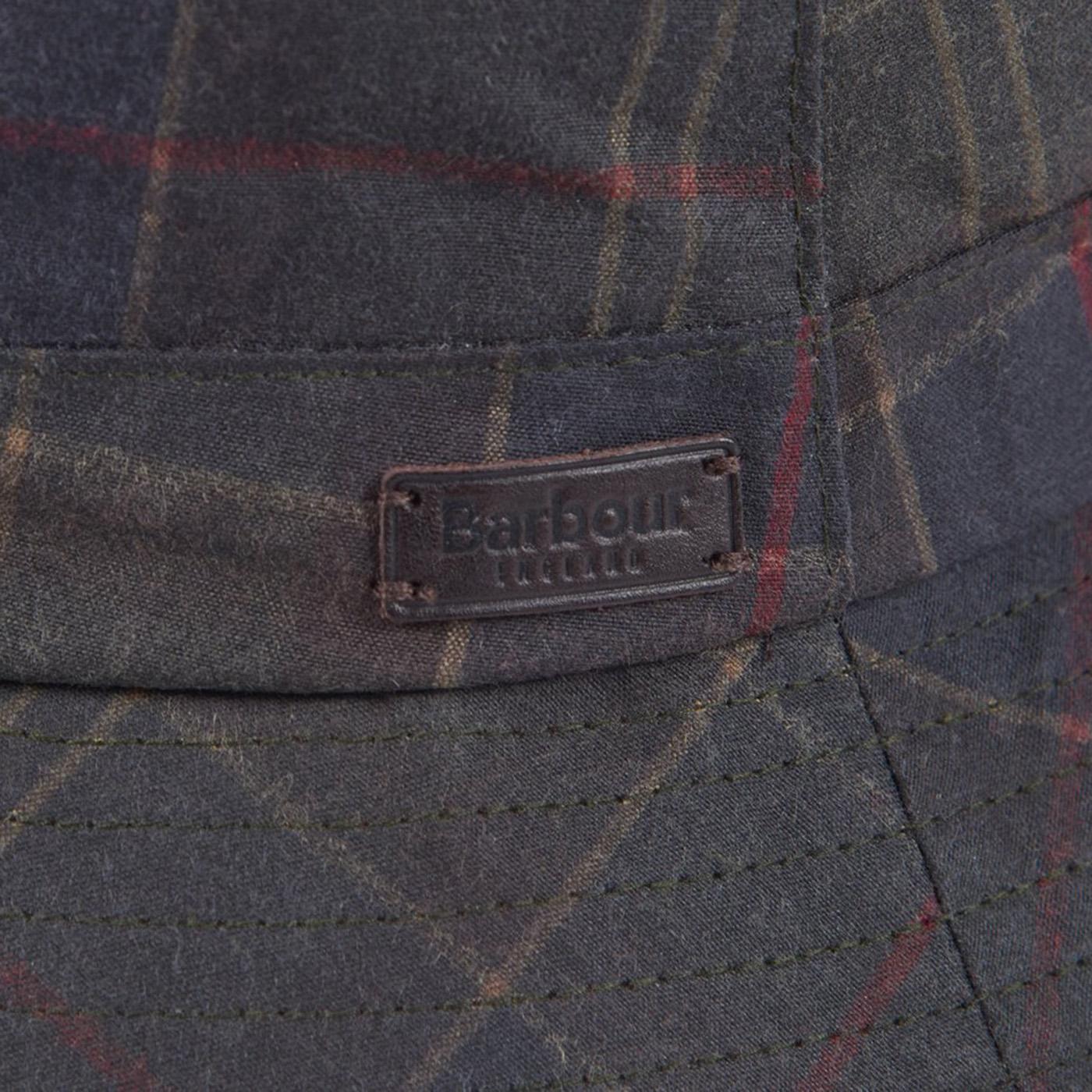 Darwen Wax Sports Hat Classic Tartan - Cappello da Pescatore Tartan 222MMHA0569-TN11  BARBOUR 