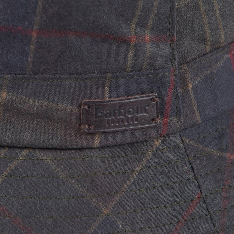 Darwen Wax Sports Hat Classic Tartan - Cappello da Pescatore Tartan 222MMHA0569-TN11  BARBOUR 