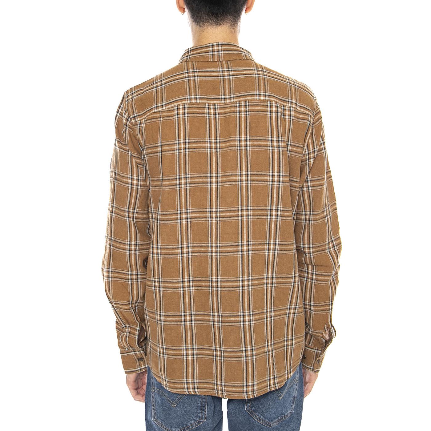 Charter Linen Blend L/S Wvn -- Camicia Uomo Multicolore 01440 WCWCP BRIXTON 