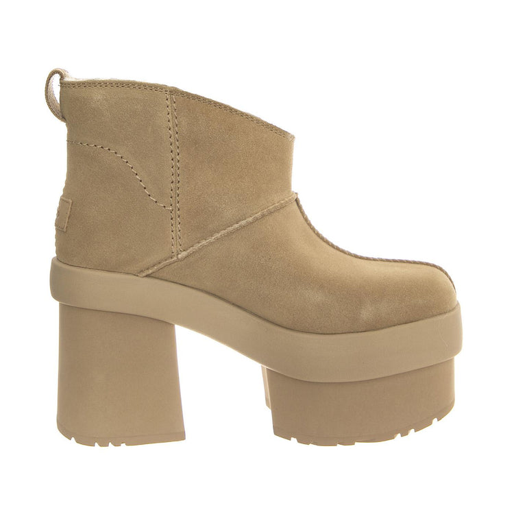 W New Heights Platform Mini Mustard Seed - Scarpe Donna Beige UGSNHPLMMDSD1157910W  UGG 