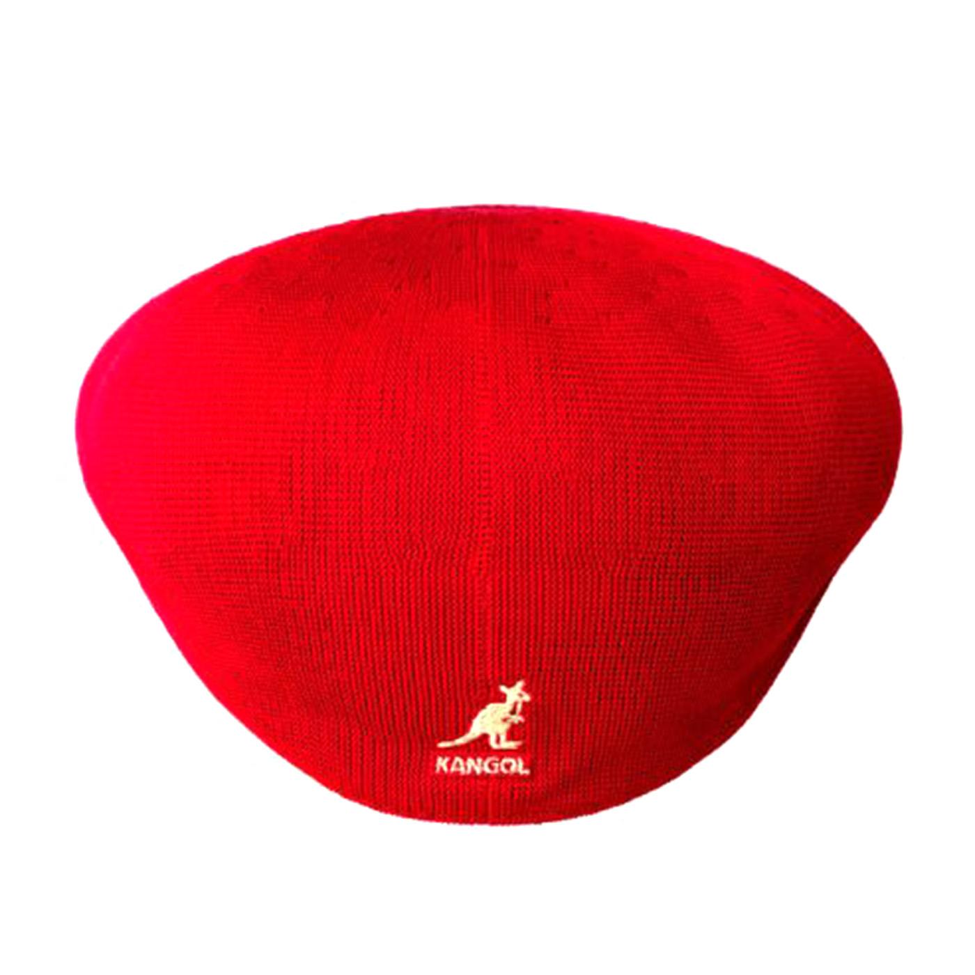 Tropic 504 Scarlet - Cappello a Coppola Rosso 0287BC-SC613 . KANGOL 