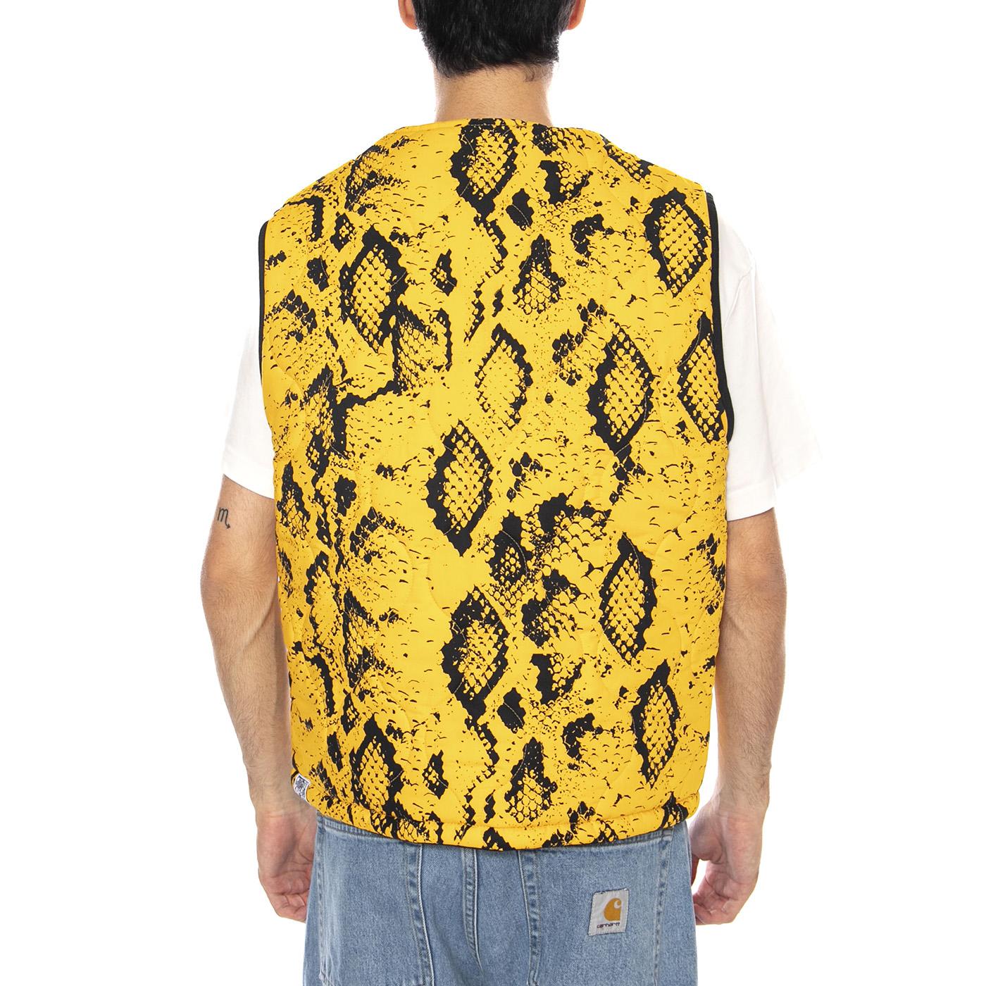 Raw Instinct Vest - Giacca Smanicata Uomo Nera / Multicolore VN000R8Z BLK1 VANS 