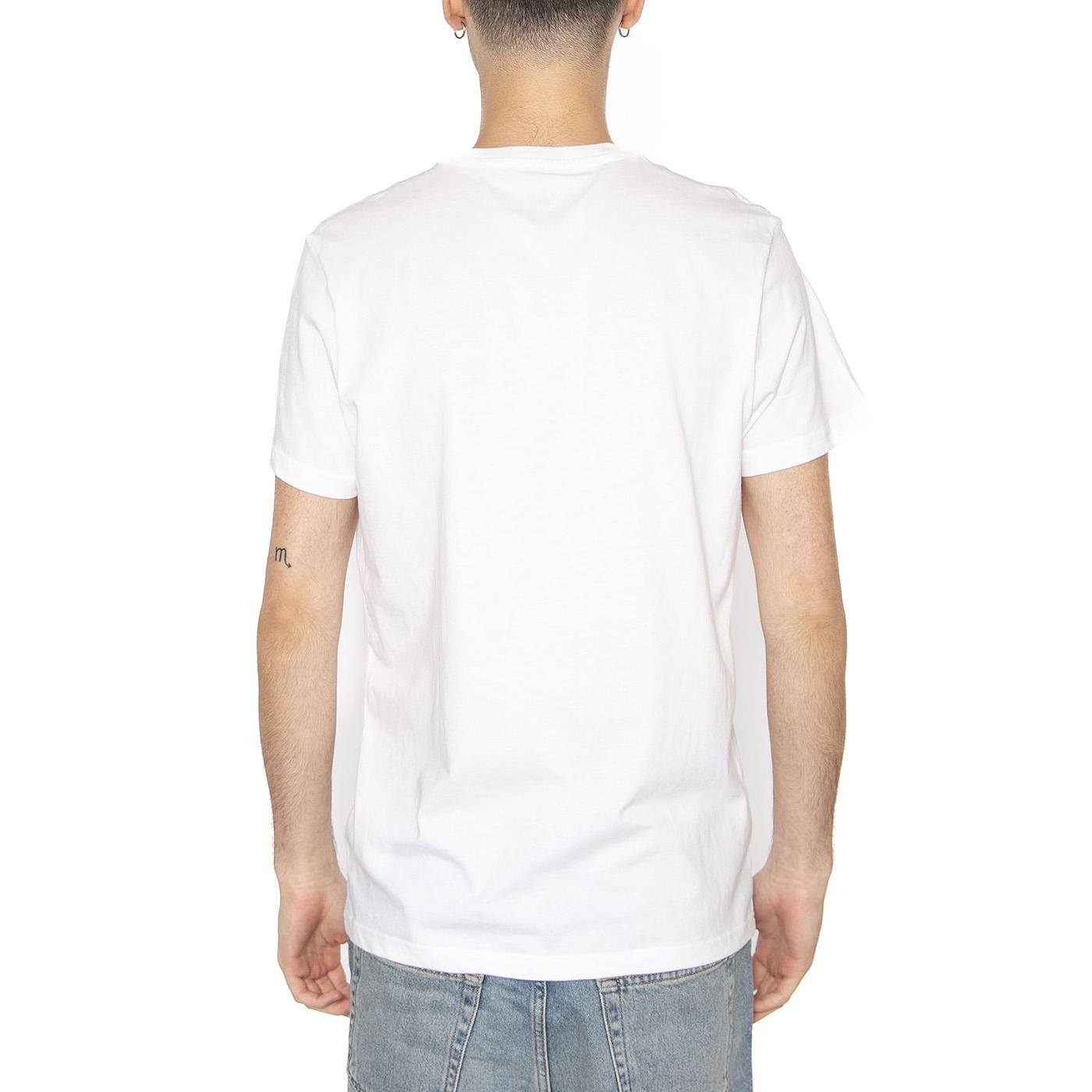 Twin Pack Crew White - Set da Due Magliette Girocollo Uomo Bianca e Nera 112117018  LEE 