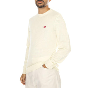 Original HM Sweater Cloud Cream Neutral - Maglione Girocollo Uomo Bianco A4320-0020  LEVIS 