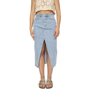 Simplex Denim Skirt Cirrus - Gonna Denim Jeans Blu 411550123-CIU  OBEY 