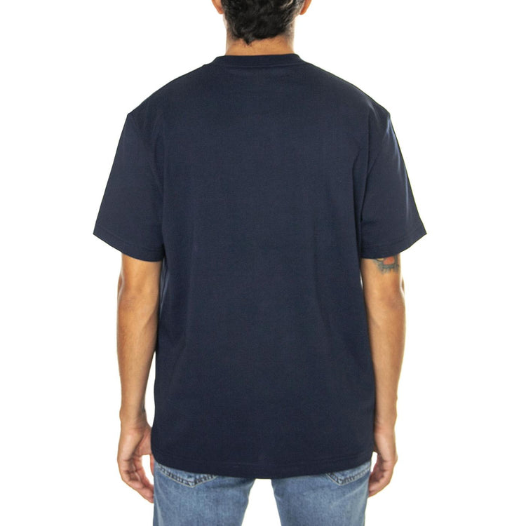 T-Shirt TH2827-166 - Maglietta Girocollo Uomo Blu TH2827-166  LACOSTE 