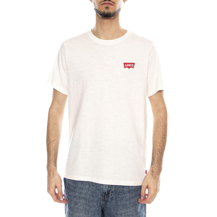 SS Relaxed Fit Tee - Coastal Creative Fresh And Smooth Pumice Stone - Maglietta Girocollo Uomo Bianca con Stampa 16143 2451 LEVIS 