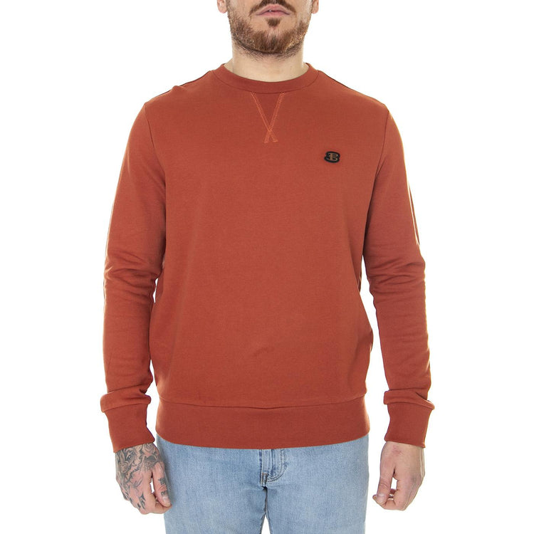 Core Crew Sweat Burnt Orange - Felpa Girocollo Uomo Arancione 65534-481  BEN SHERMAN 