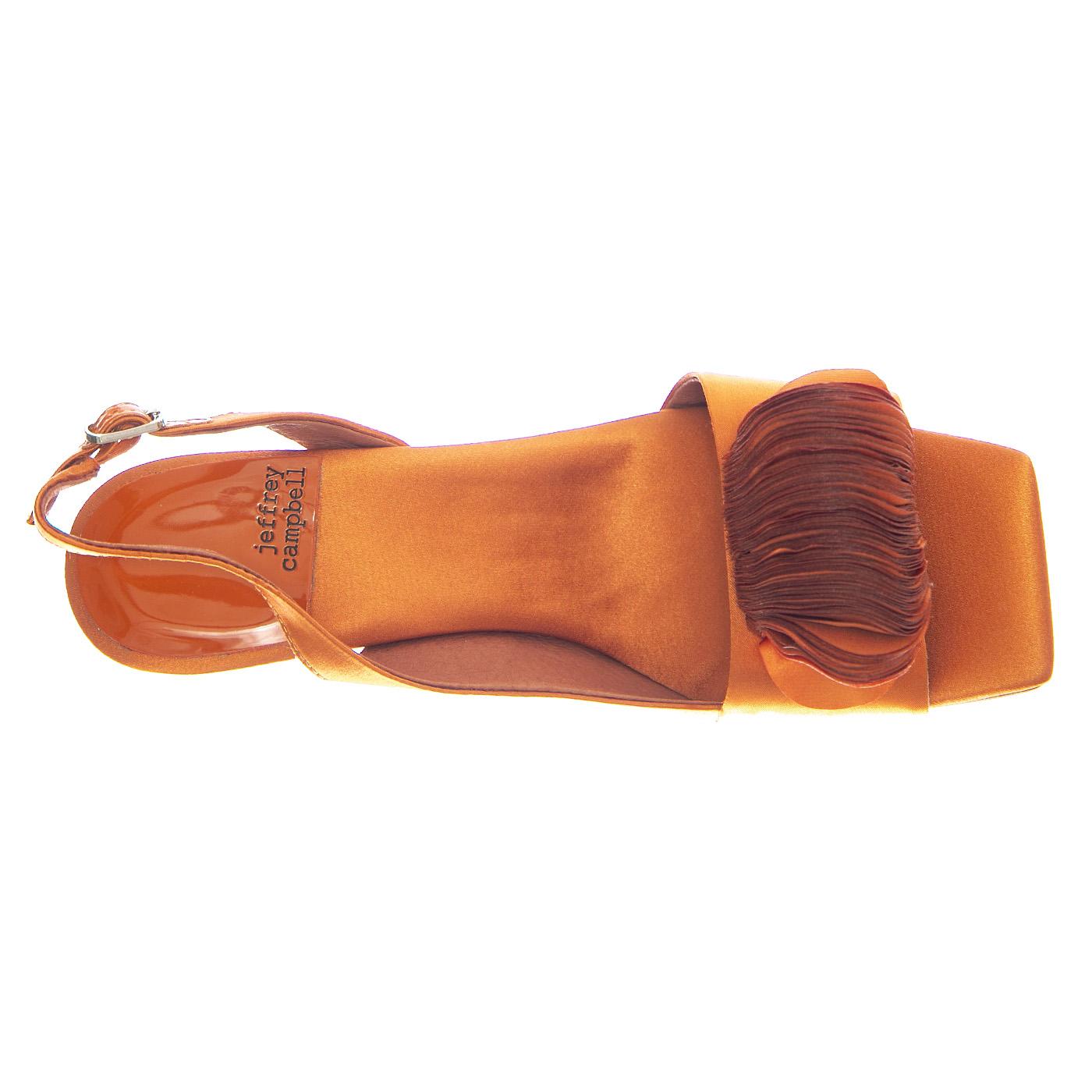 Duffy Orange Satien - Sandali Donna Arancioni JCDUFFY-ORA  JEFFREY CAMPBELL 