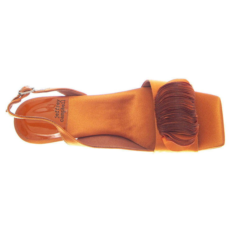 Duffy Orange Satien - Sandali Donna Arancioni JCDUFFY-ORA  JEFFREY CAMPBELL 