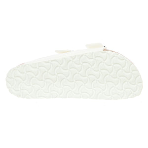 Arizona Birko Flor Narrow Fit - Sandali Uomo / Donna Bianchi 552683 WHT BIRKENSTOCK 