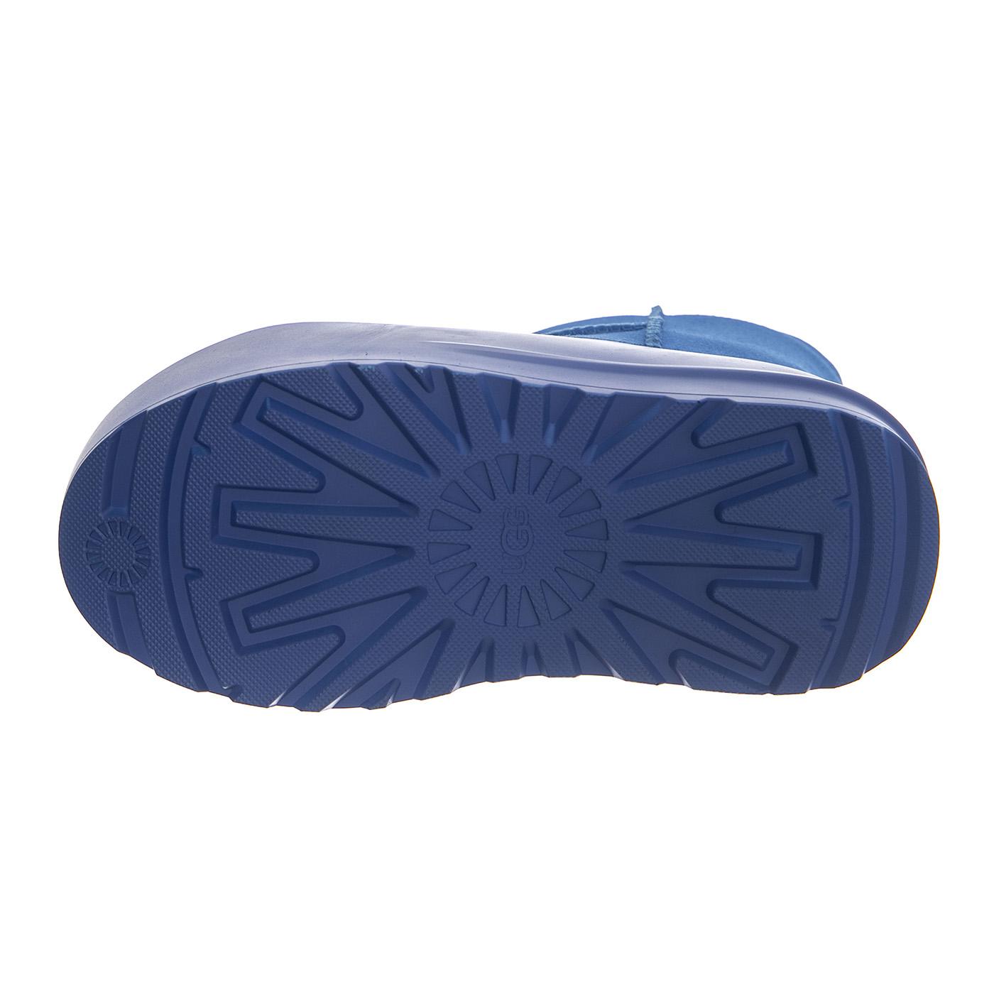 W Classic Mini Pumped Molded Big Sky Unisex - Stivali Donna Blu UGSCLMPMBGSK1158370W . UGG 