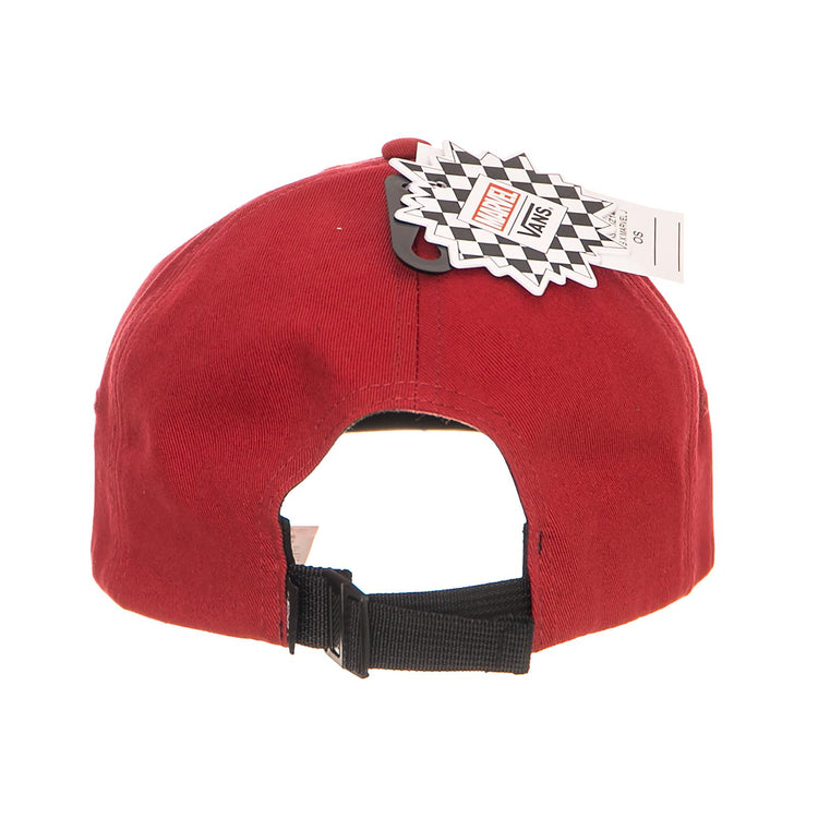 Vans x Marvel Jockey - Chili Pepper - Cappellino con Visiera Rosso VA3HMZ14A  VANS 