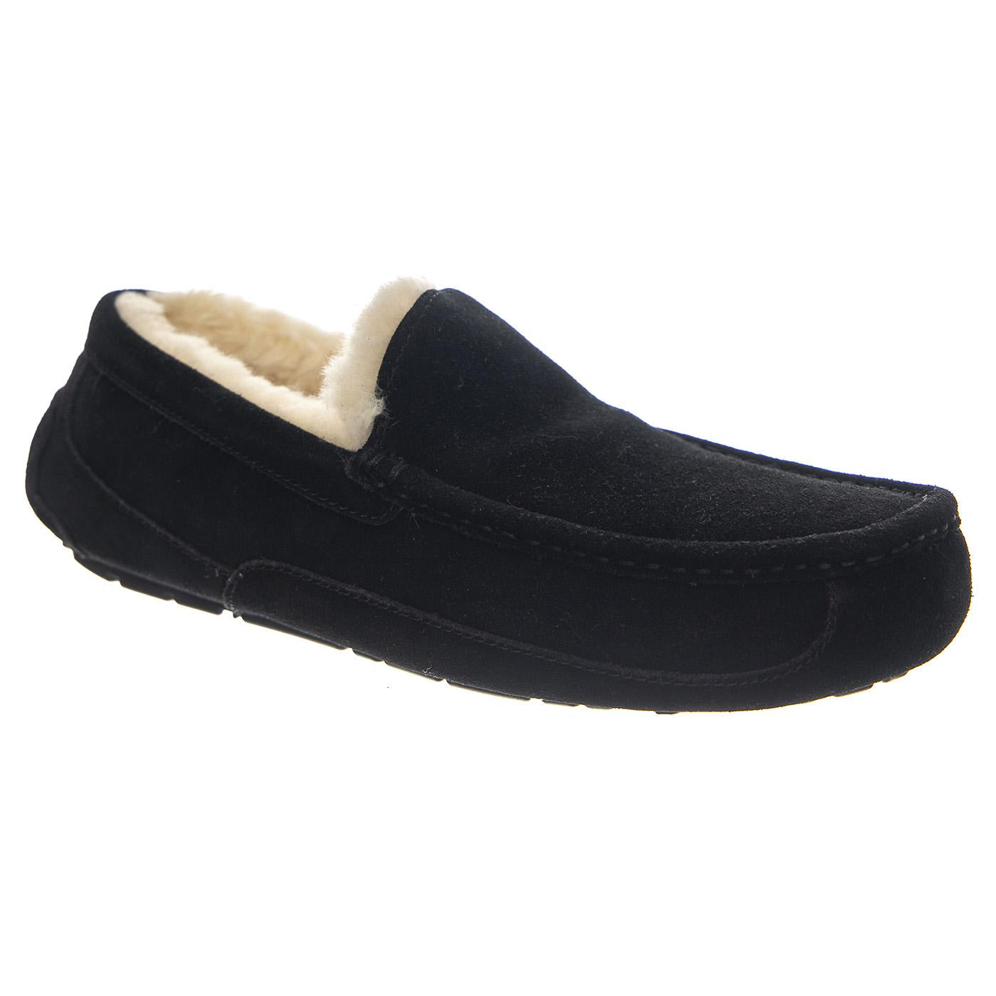 Ascot Black Shoes - Scarpe Mocassino Uomo Nere UGMASCBK1101110M . UGG 