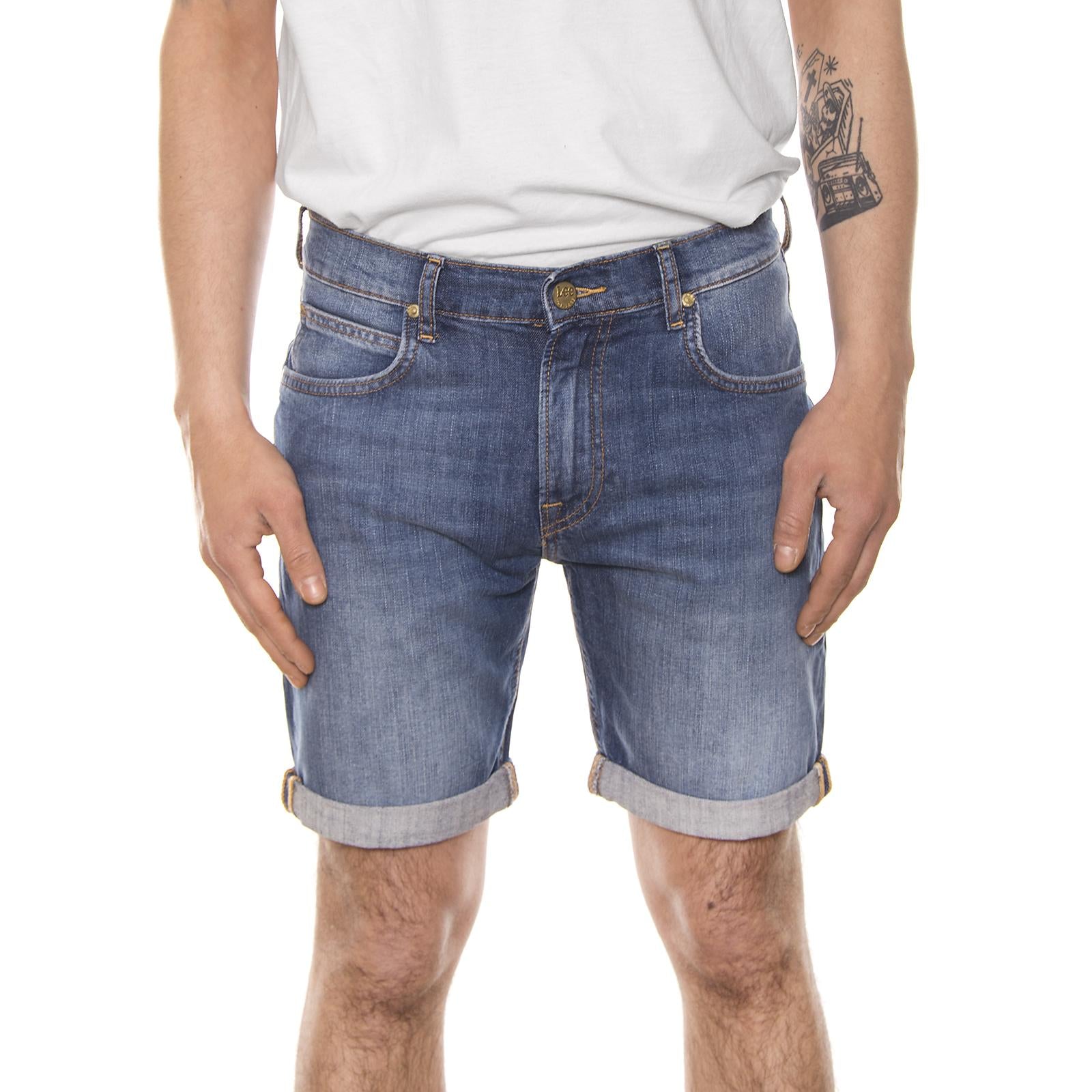 SLIM SHORT ORIGINAL BLUE L70ECDBG  LEE 