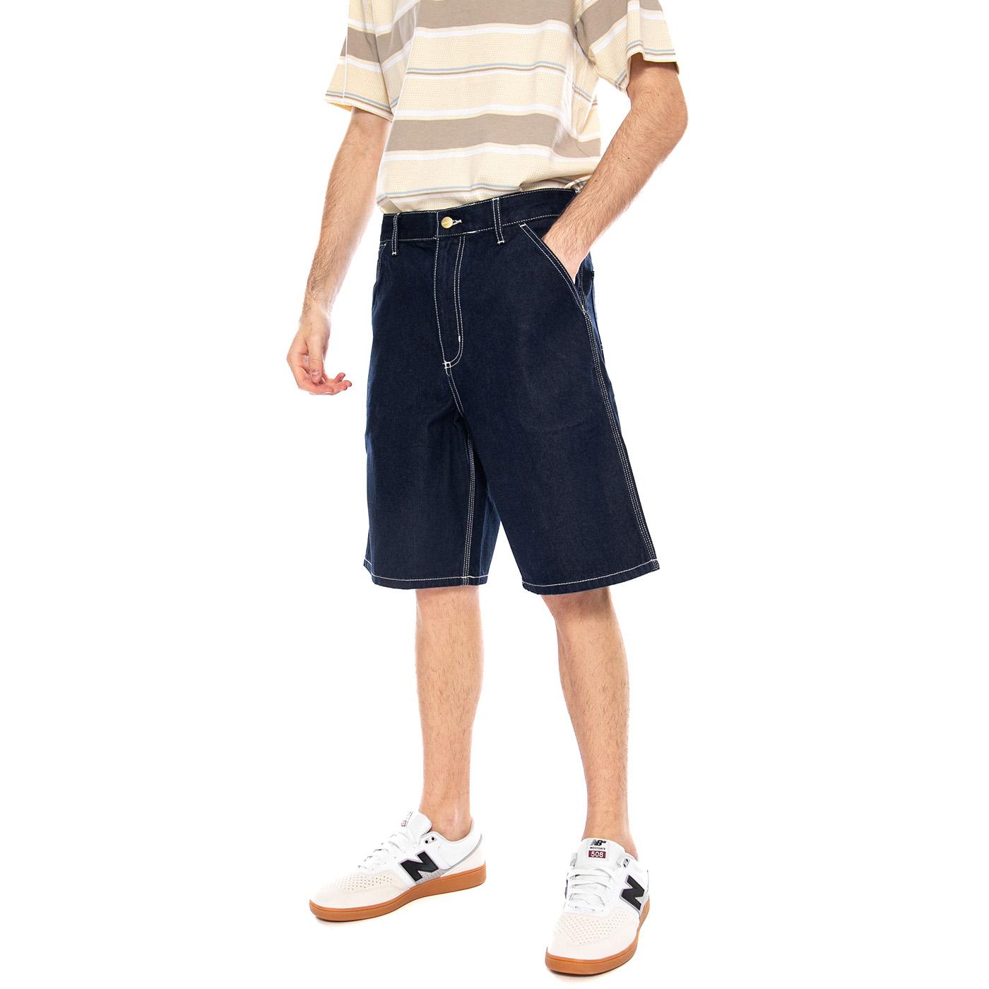 Simple Short Blue - Bermuda Denim Jeans Uomo Blu I033333 012Y CARHARTT WIP 