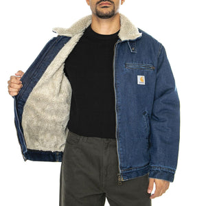 Herald Jacket Blue / Wall stone washed - Giacca Uomo Denim Jeans Blu I033765.2JR06  CARHARTT WIP 