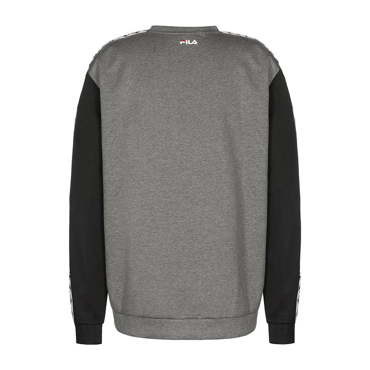GRAYSON CREW SWEAT MEN LIGHT GREY MELANGE 682196-I94  FILA 