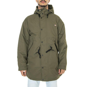 Glacier View Parka Military Green - Giacca Invernale con Cappuccio Uomo Verde DK0A4XZ2MGR1  DICKIES 