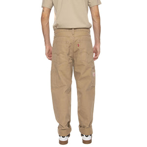 568 Loose Straight Caarpenter Tiger's Eye Can Brown - Pantaloni Uomo Marroni 55849-0067  LEVIS 