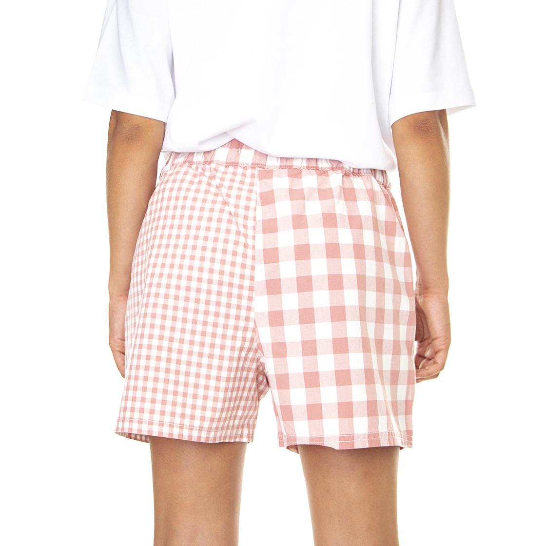 Mixed Up Gingham - Bermuda Donna Rosa / Rosette VN0A7RKFYRV1  VANS 