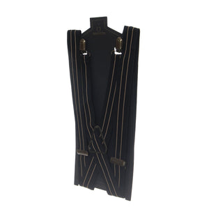 Done Proper Suspender -- Bretelle Nere 05408 BLACK BRIXTON 