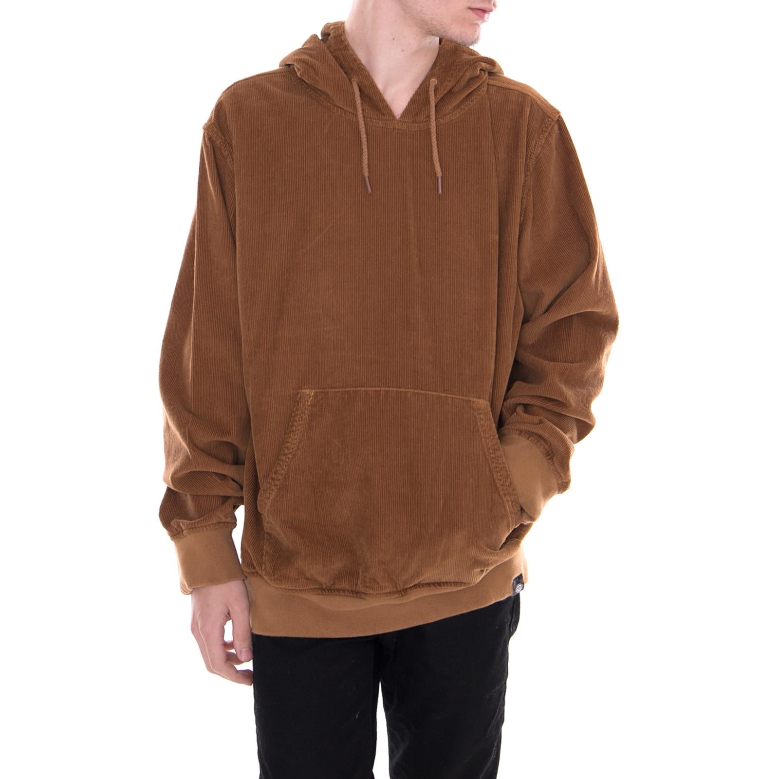 Amonate Duck Brown - Felpa con Cappuccio Uomo Marrone 03 200170-BD . DICKIES 