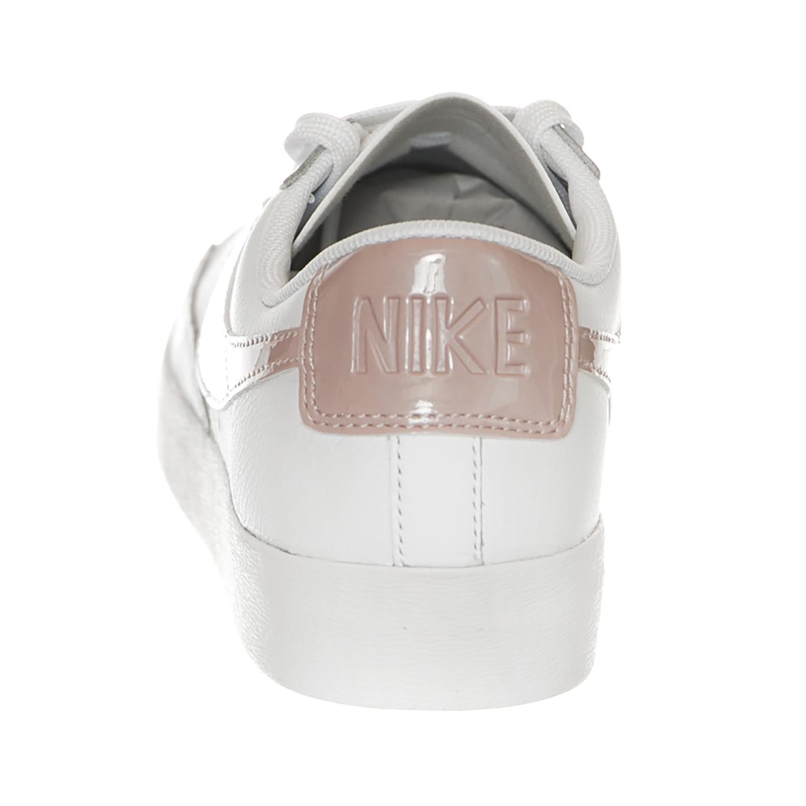 Women s Nike Blazer Low LE Basketball Shoe WHITE/PARTICLE ROSE-WHITE 105228_4  NIKE 