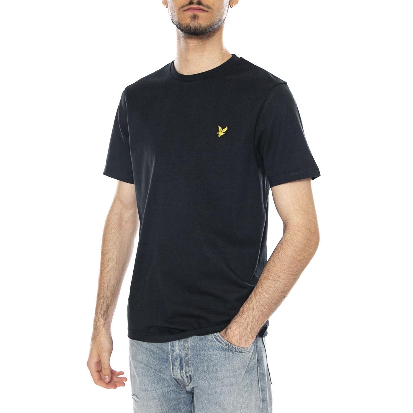 Plain T-Shirt Dark Navy / Black - Maglietta Girocollo TS400VOG Z27 LYLE & SCOTT 