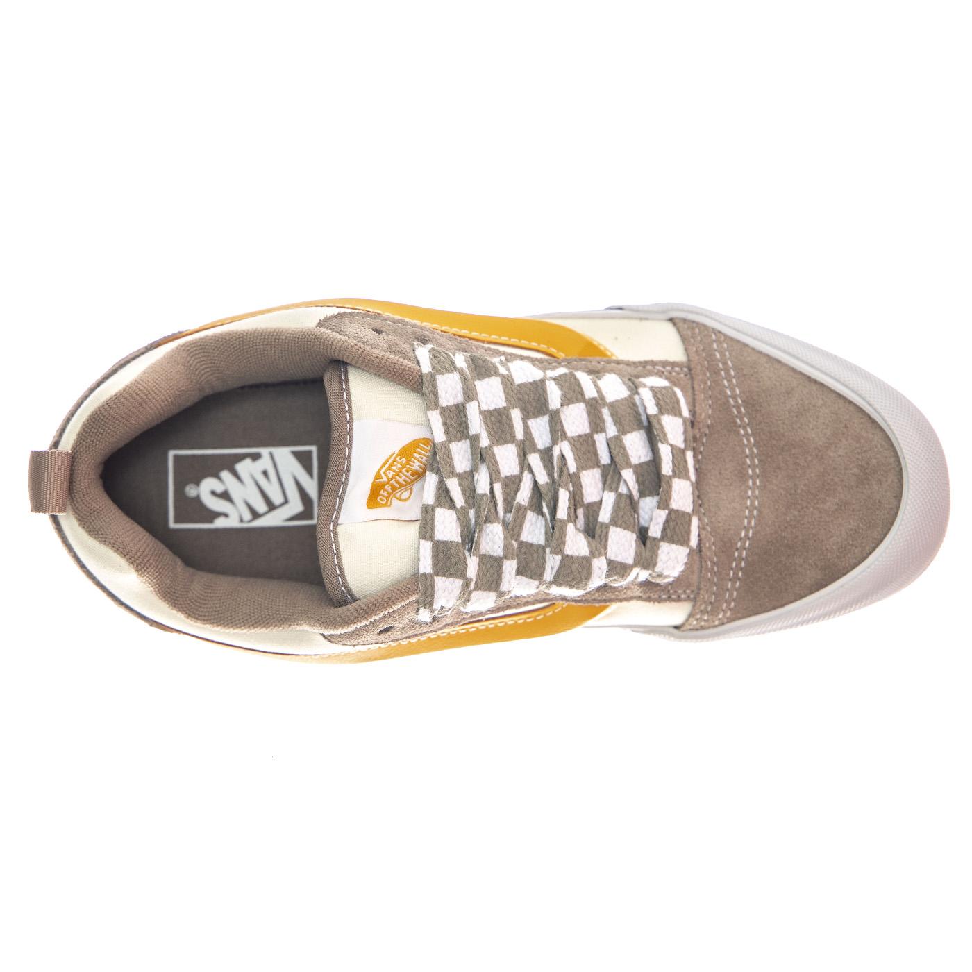 Knu School Mg Ch / Mg Gray - Scarpe Profilo Basso Uomo Multicolore VN0009QC0BP1  VANS 