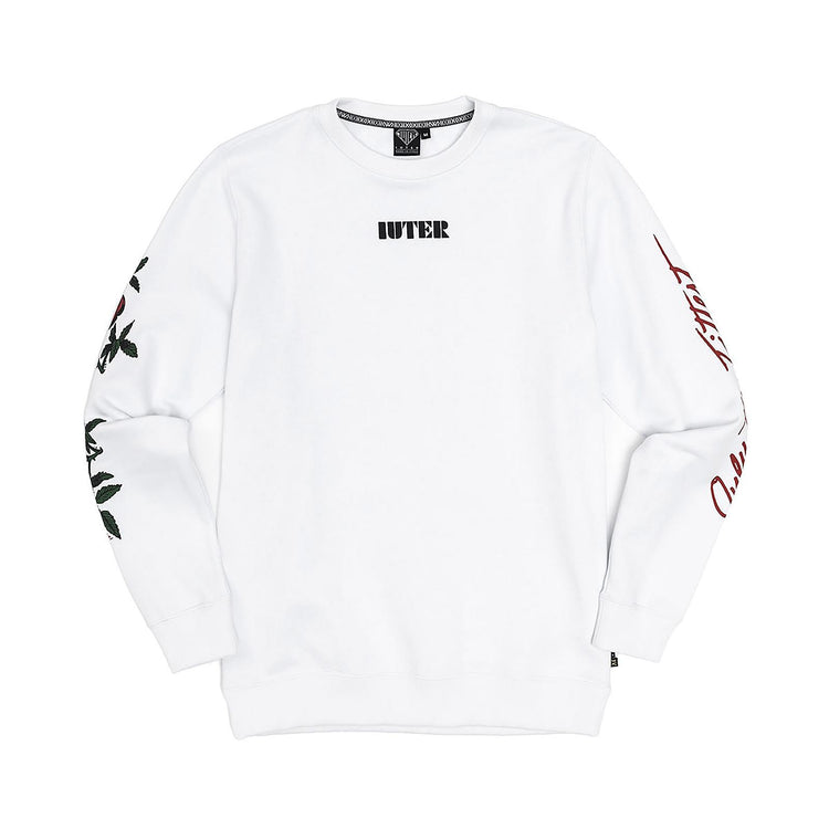 EL IUTER CREW Screen Printed Sweatshirt 18SISC17-BLACK  IUTER 